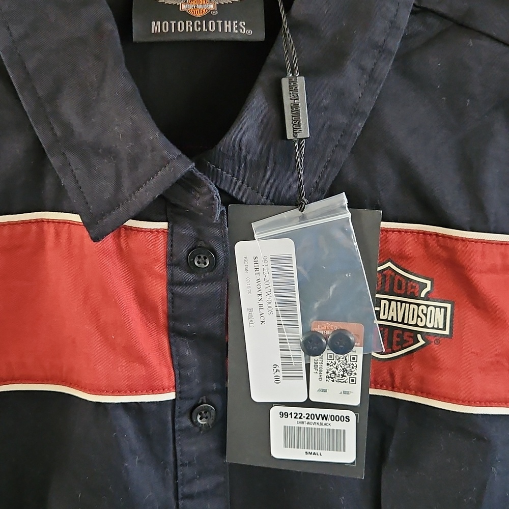NWT Harley Davidson Short Sleeve Shirt - Picture 4 of 5